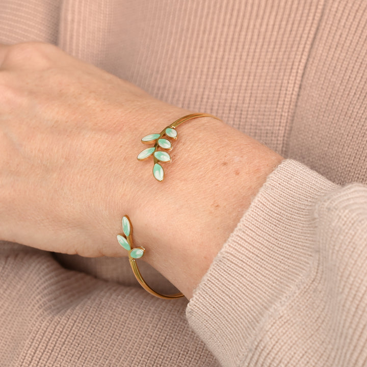 Hope Grows Bracelet in Mint