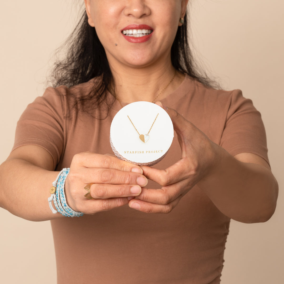The Gift Hope Gift Box in Gold