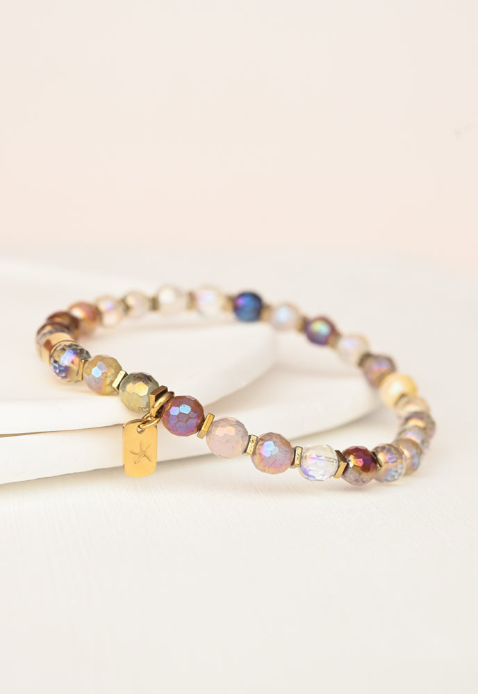 YuYu Gemstone Beaded Bracelet