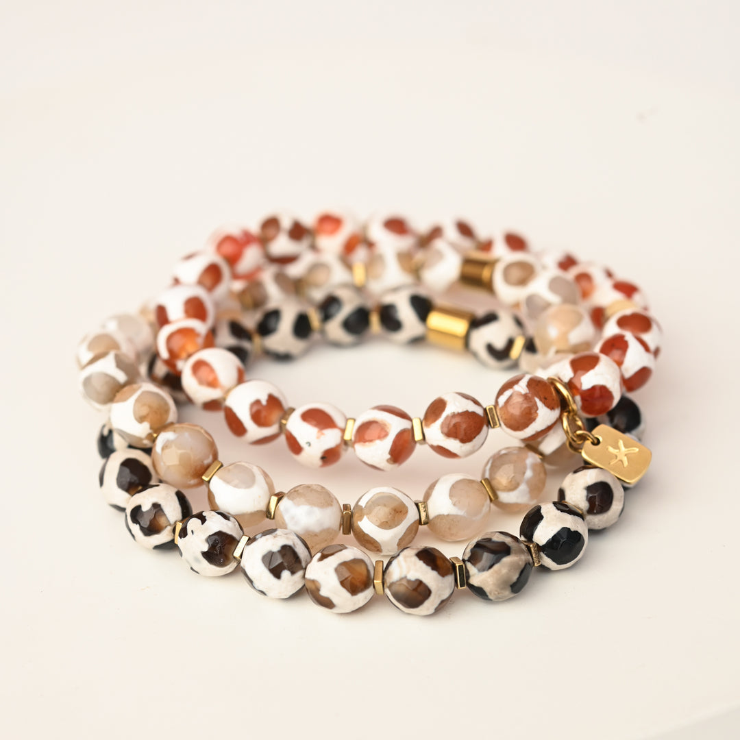 Perfect Balance Agate Bracelet Set