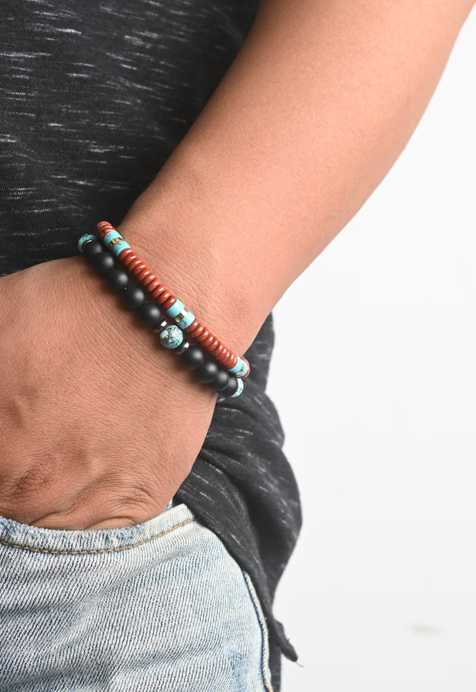 Wear Blue Men's Emperor Stone Bracelet