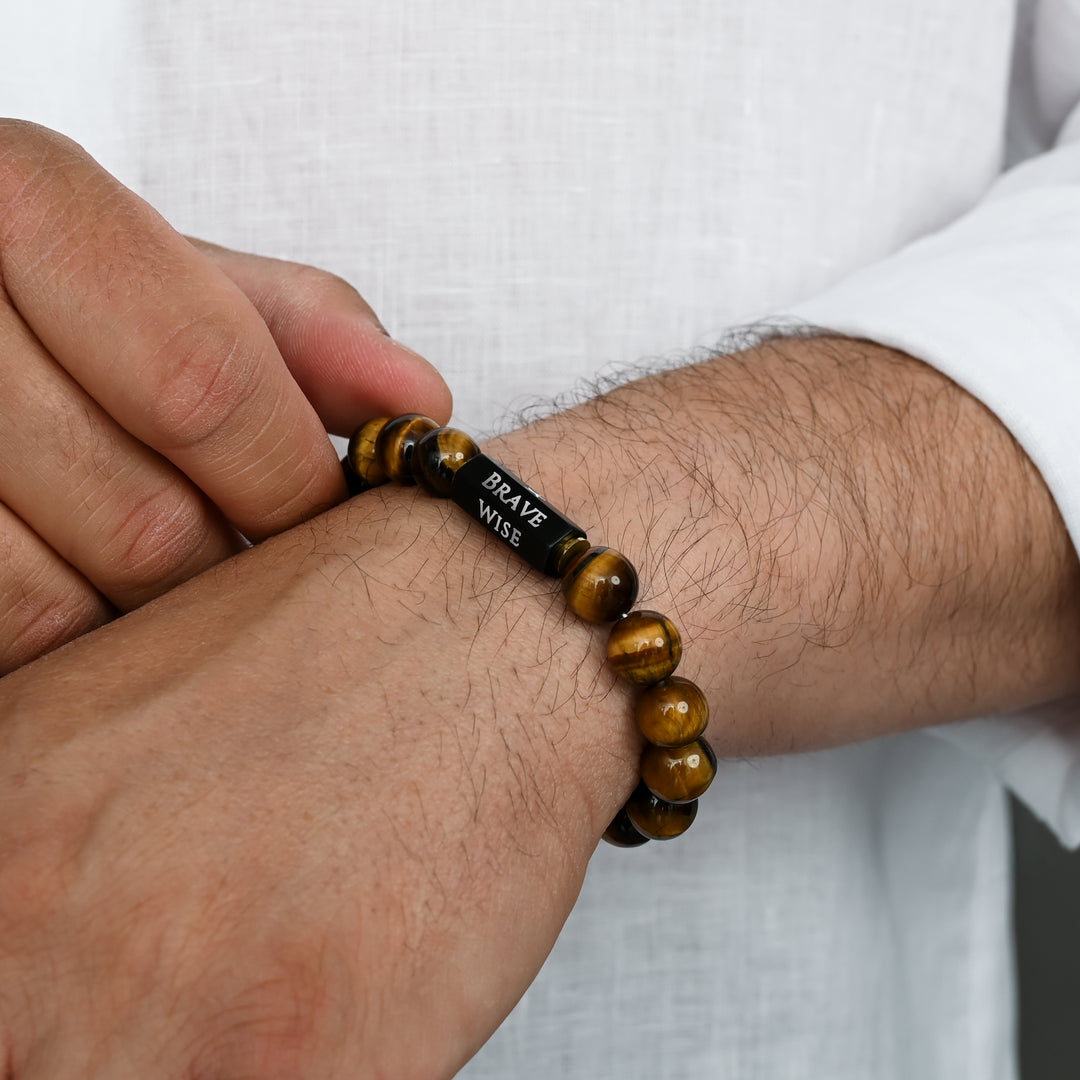 The Pillar Bracelet – Tiger’s Eye