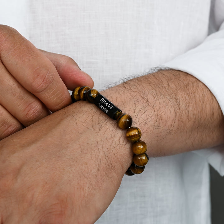The Pillar Bracelet – Tiger’s Eye