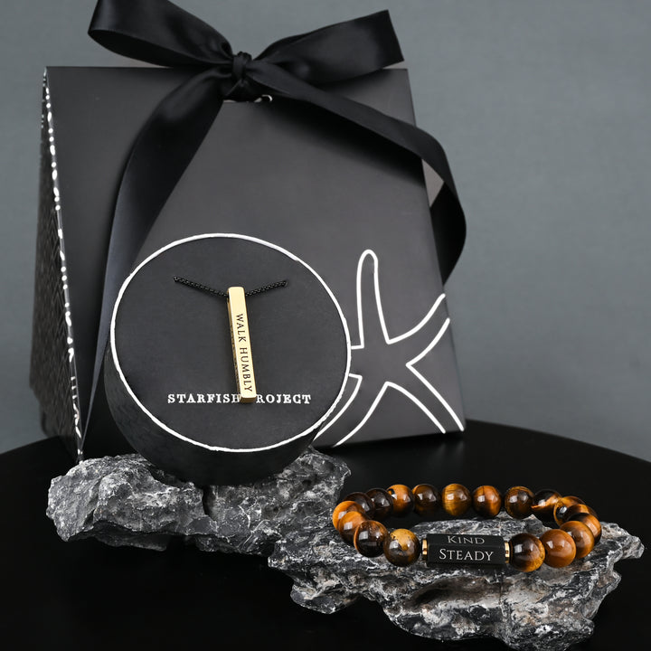 The Matte Black Courage & Character Gift Set