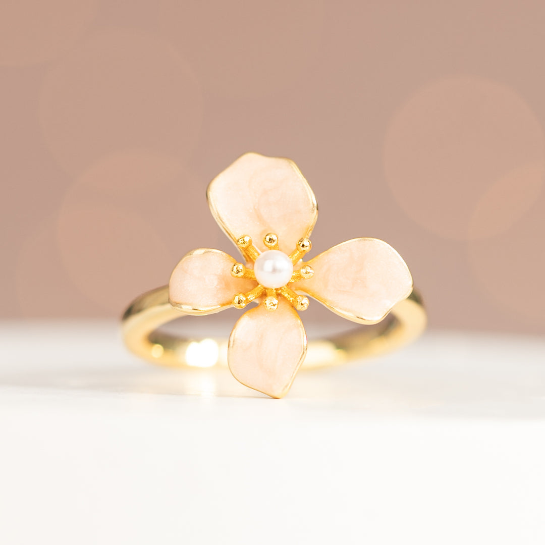 Hope in Bloom Ring in Misty Rose