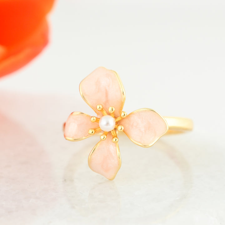 Hope in Bloom Ring in Misty Rose