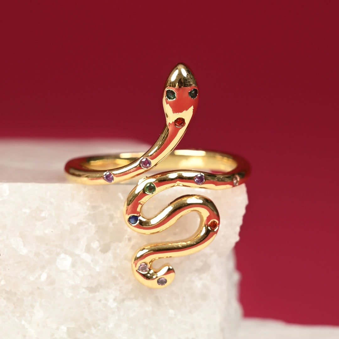 Snake 'Little Dragon' Ring