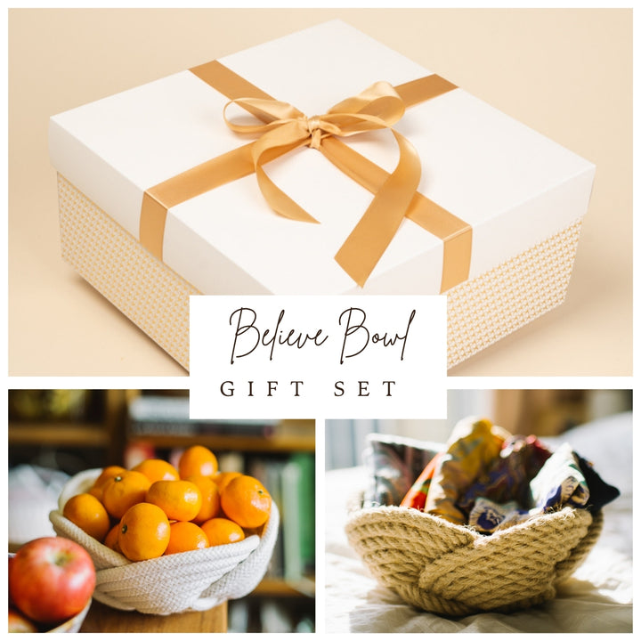 Believe Bowl Gift Set