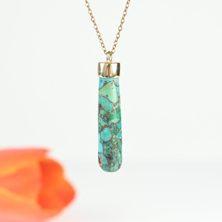 Resilience Necklace in Turquoise