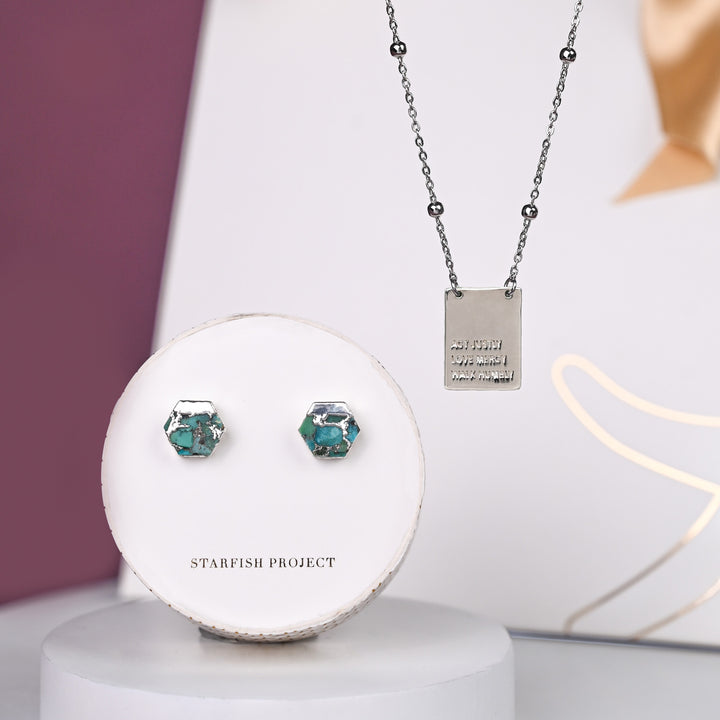 Act Justly Sterling Silver Gift Set