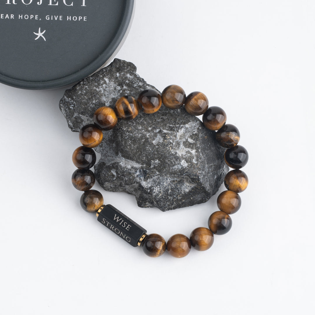 The Pillar Bracelet – Tiger’s Eye
