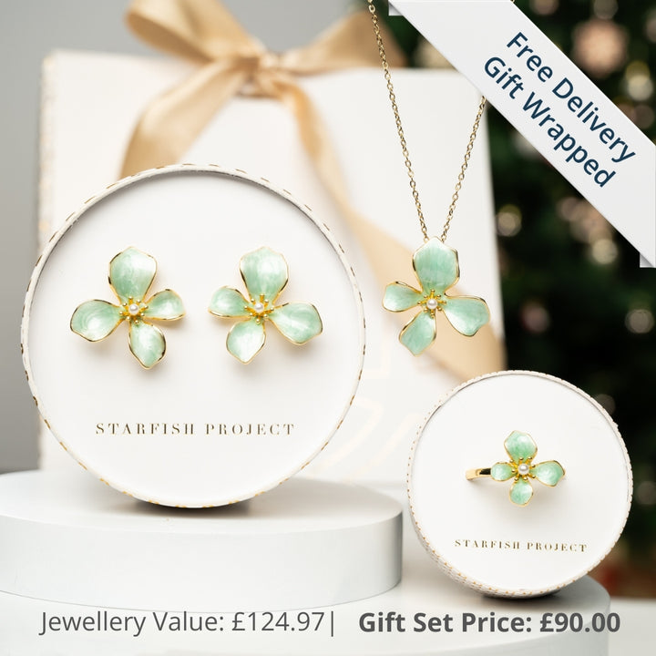 Bloom Gift Set in Mint