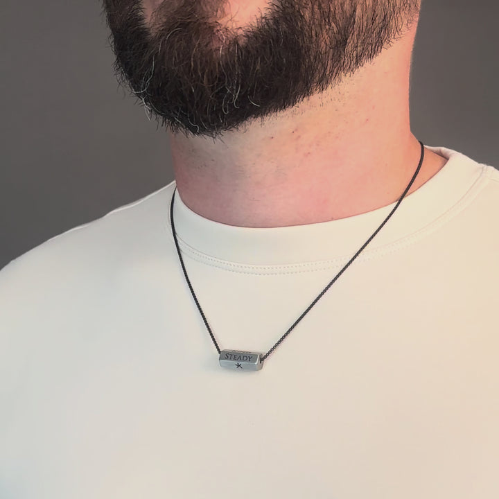 The Pillar Necklace – Silver